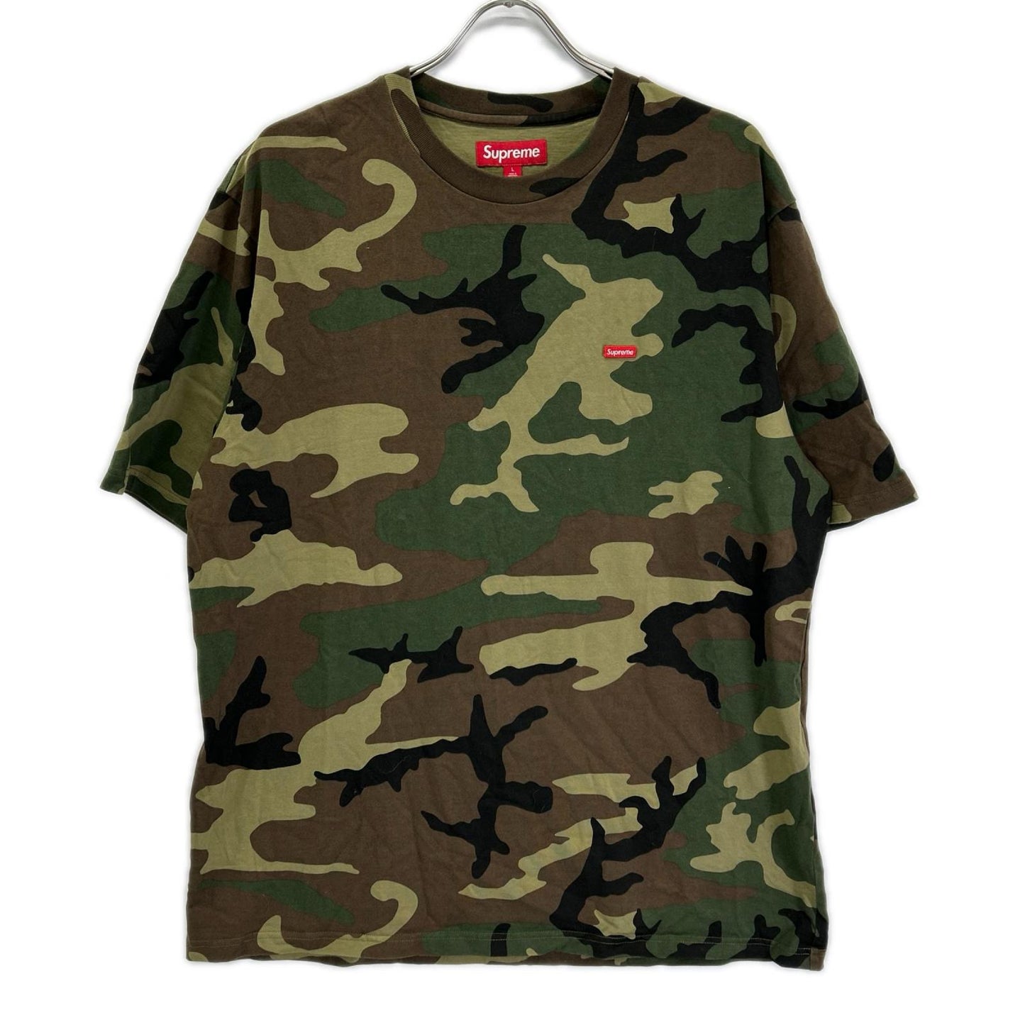 Supreme 25SS Camo SMALL BOX TEE Cotton Size L