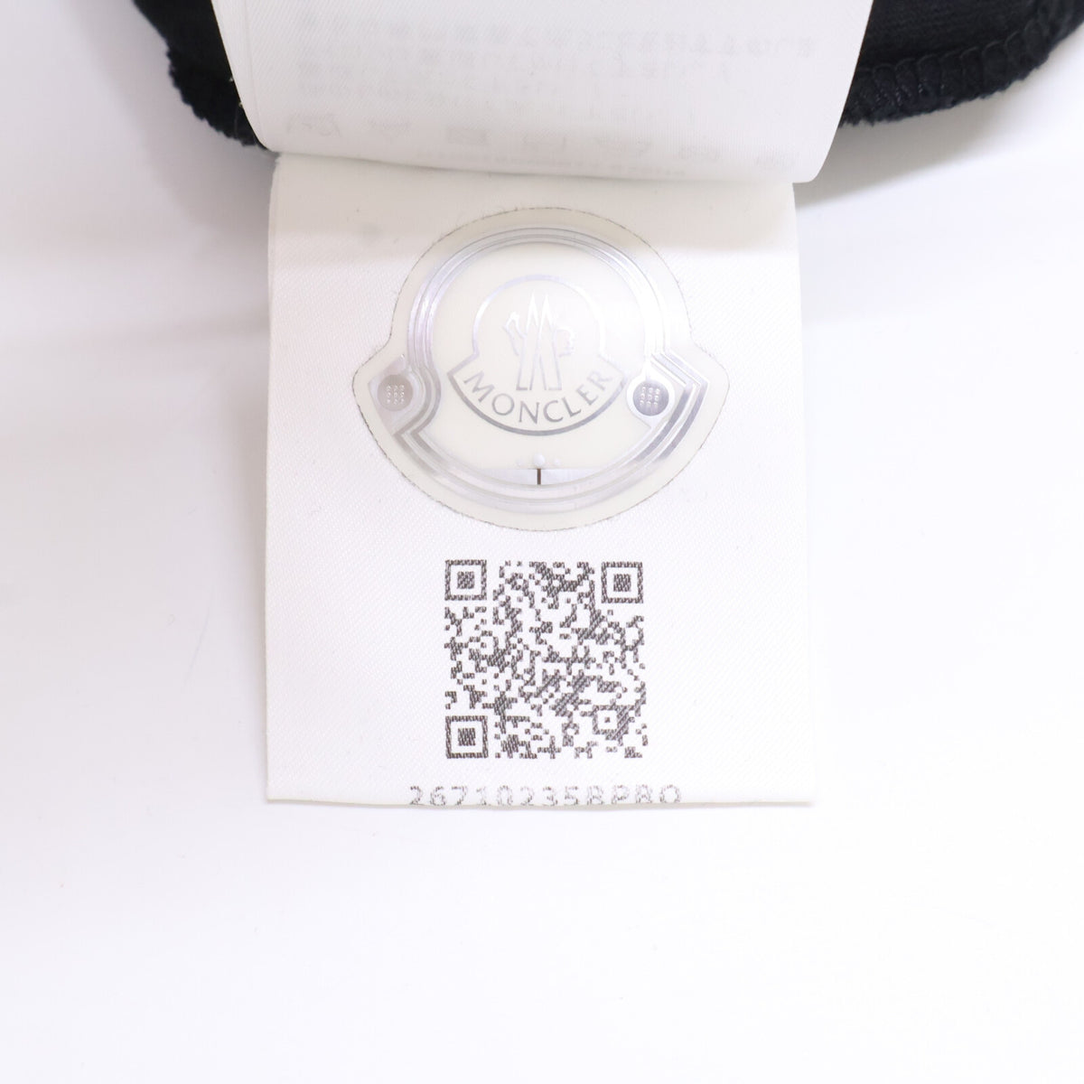 MONCLER H10918D00014 Logo Print Cotton T-Shirt Black Size M