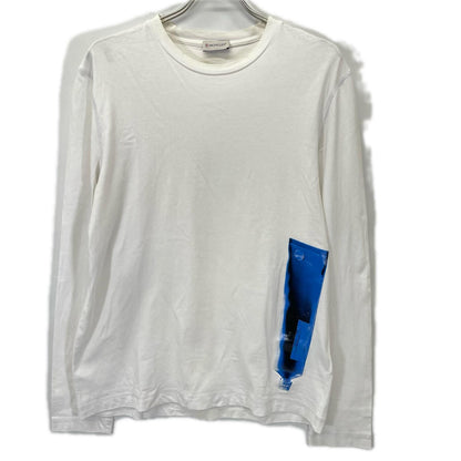MONCLER White MAGLIA T-Shirt Size L