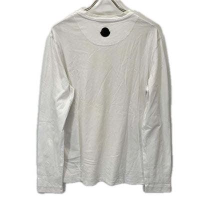 MONCLER White MAGLIA T-Shirt Size L