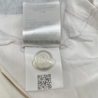 MONCLER White MAGLIA T-Shirt Size L