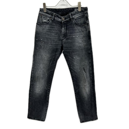 PT TORINO N231-P285 Distressed Stretch Jeans Gray Size 28
