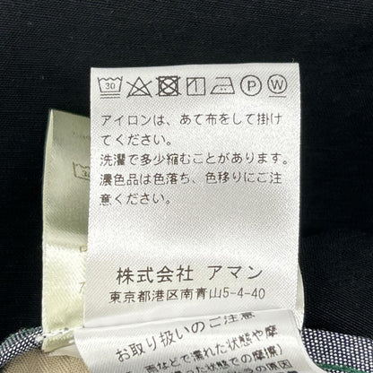 BERWICH Black 2-Tuck Cropped Cotton Pants Size 44