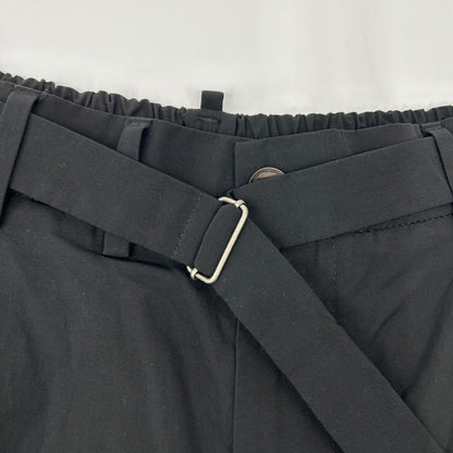 YCHAI YBU021 Black Polyester Shorts