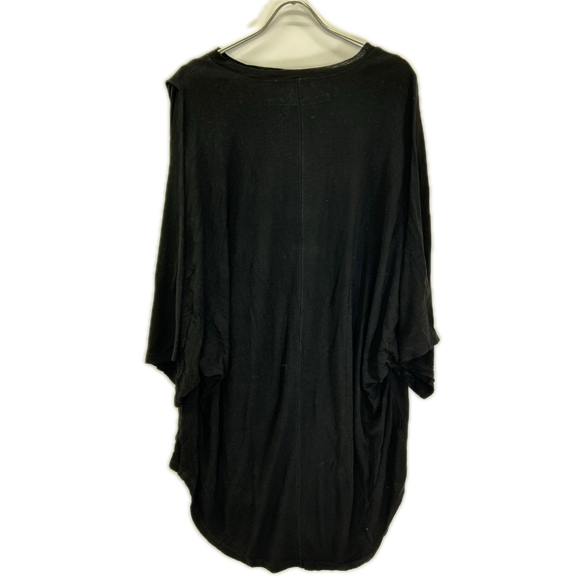 JULIUS '23 Collection 827CUM7 Short Sleeve Poncho Black