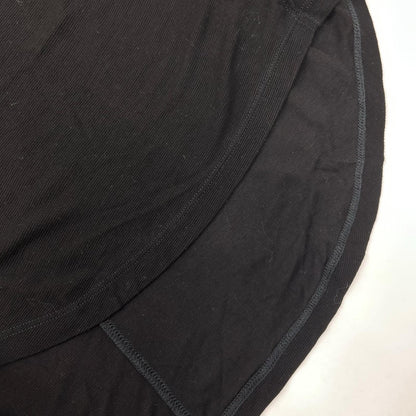 JULIUS '23 Collection 827CUM7 Short Sleeve Poncho Black
