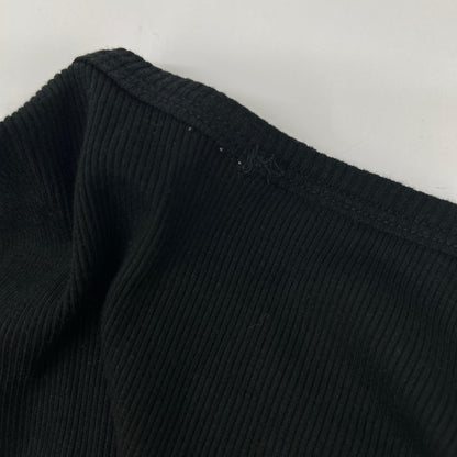 D.HYGEN ST101-0824S Rayon Long Sleeve T-Shirt Black Size 2
