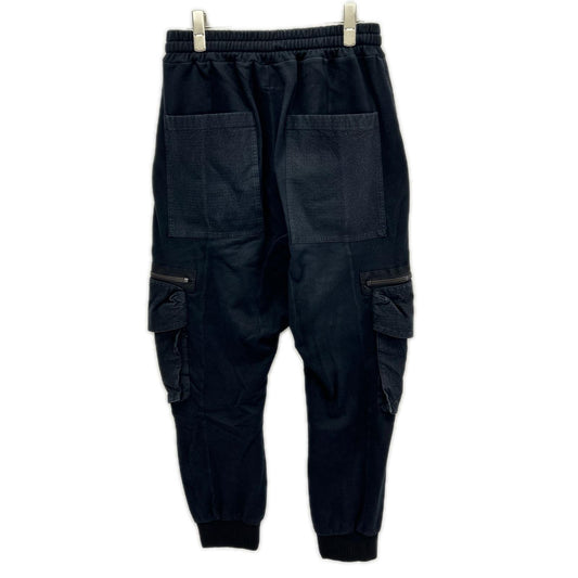 D.HYGEN ST107-0723S French Terry Jogger Pants Black Size 1
