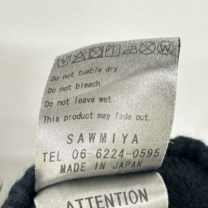 D.HYGEN ST107-0723S French Terry Jogger Pants Black Size 1