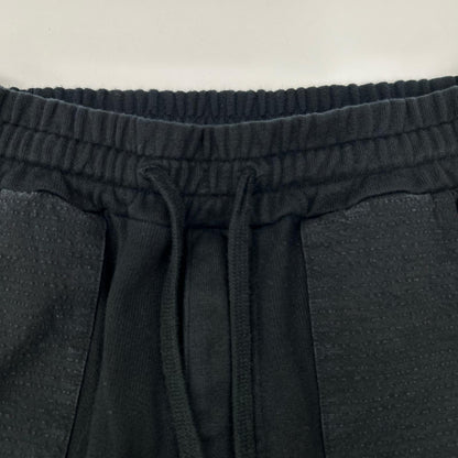 D.HYGEN ST107-0723S French Terry Jogger Pants Black Size 1