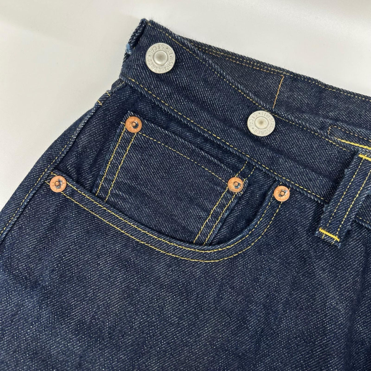 LEVI'S 501XX 1933 Model NRA Tag Jeans Indigo Size W33L34