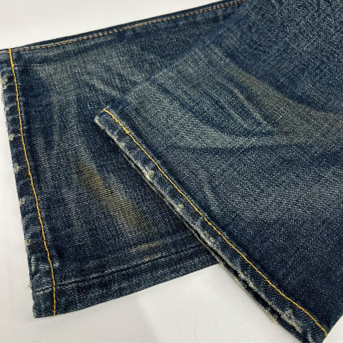 RRL 21040 Straight Leg Indigo Denim Jeans Size 30×30