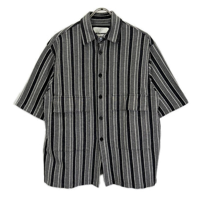 JILSANDER JSMQ707013 Button Up Shirt Navy Size S
