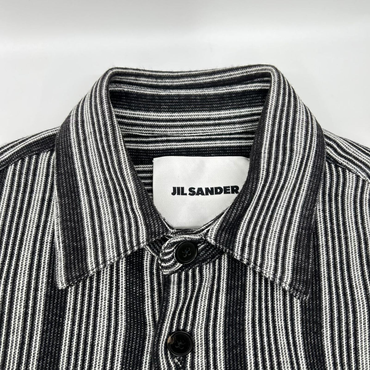 JILSANDER JSMQ707013 Button Up Shirt Navy Size S