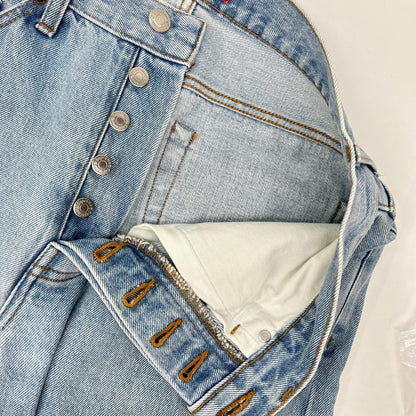 Supreme Light Blue Stone Washed Slim Jeans Size 30