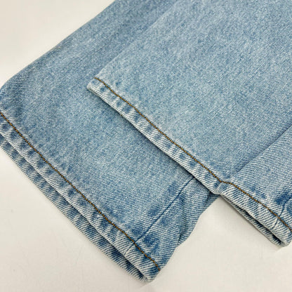 Supreme Light Blue Stone Washed Slim Jeans Size 30