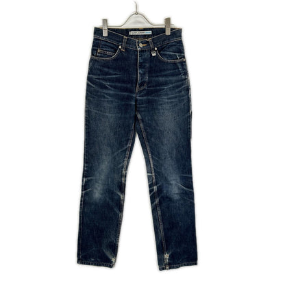 SAINT LAURENT JEANS YP00-092 Button Fly Indigo Jeans Size 28