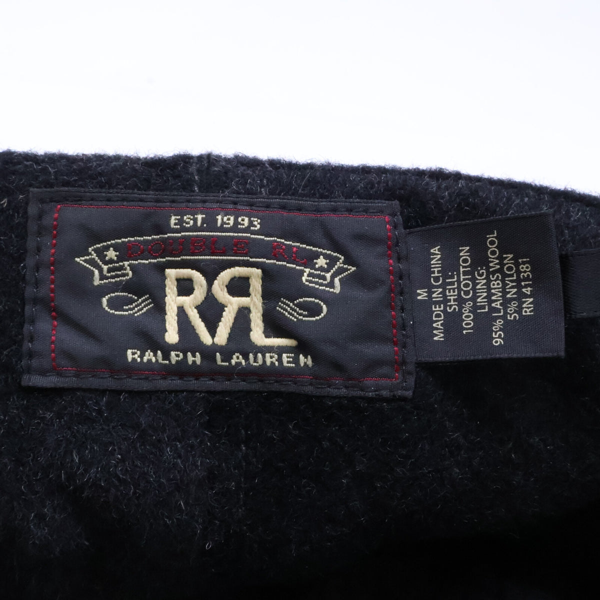 RRL Herringbone Work Cap Greige Size ONE SIZE