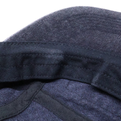 Supreme 24SS Coated Denim Camp Cap Black
