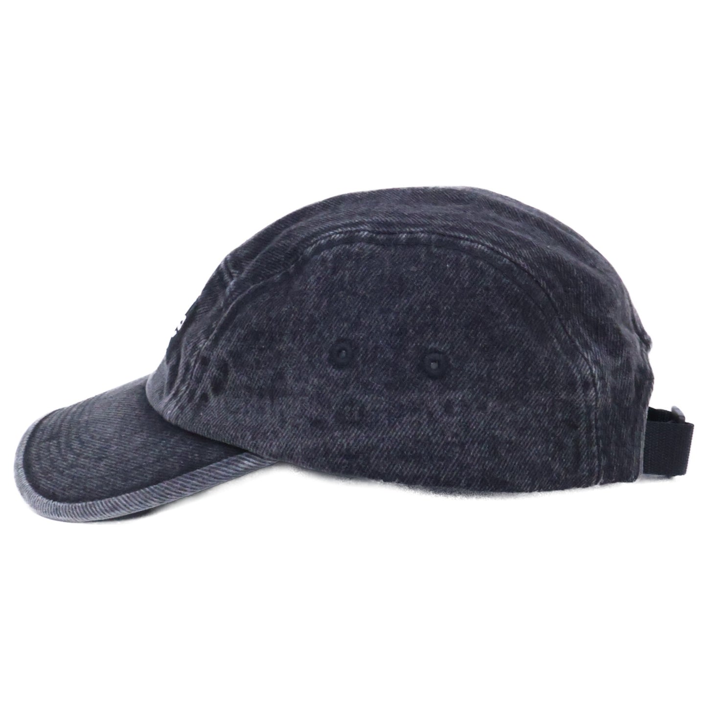 Supreme 24SS Coated Denim Camp Cap Black