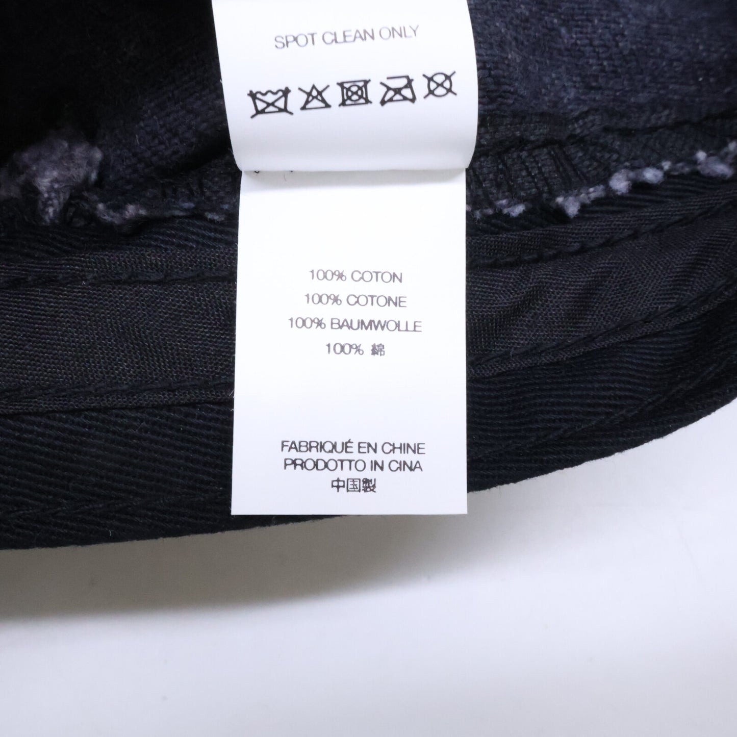 Supreme 24SS Coated Denim Camp Cap Black