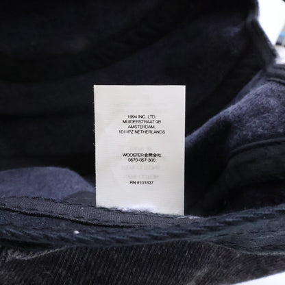Supreme 24SS Coated Denim Camp Cap Black