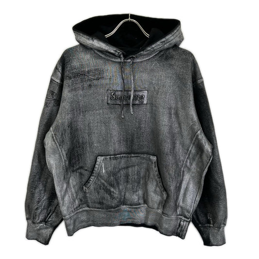 Supreme 24SS x Maison Margiela Foil Box Hoodie Black Size S