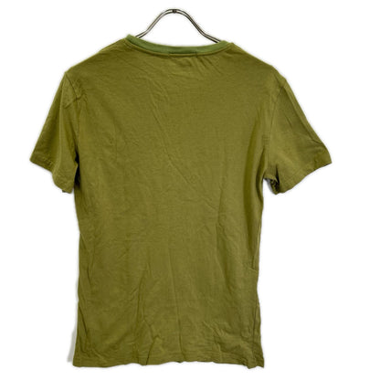 ALEXANDER McQUEEN Green Paisley Skull T-Shirt Size M