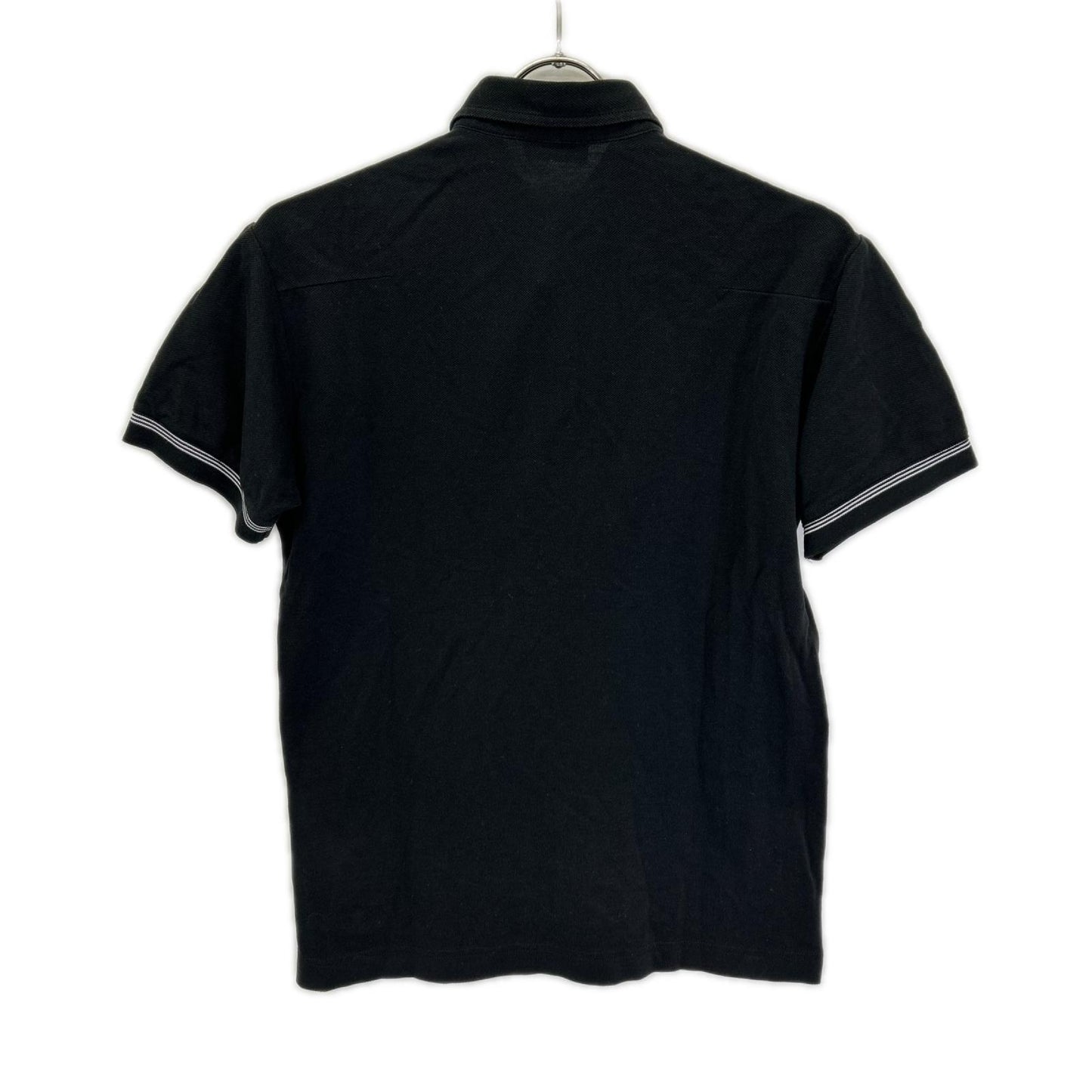 DIOR Bee Pique Polo Shirt Black Size 46