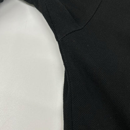 DIOR Bee Pique Polo Shirt Black Size 46