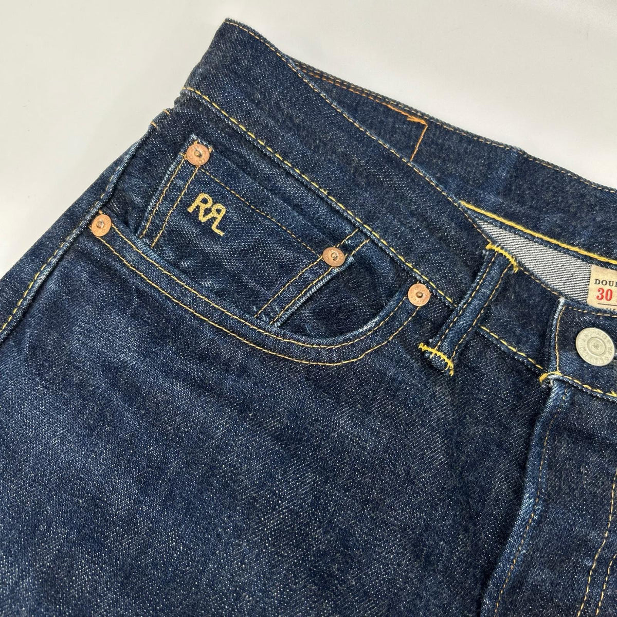 RRL Indigo Denim Jeans 782685680001 Size 30