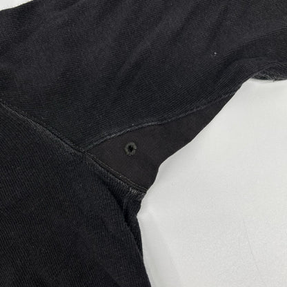 RRL Charcoal Elbow Patch Henley Top Size XS