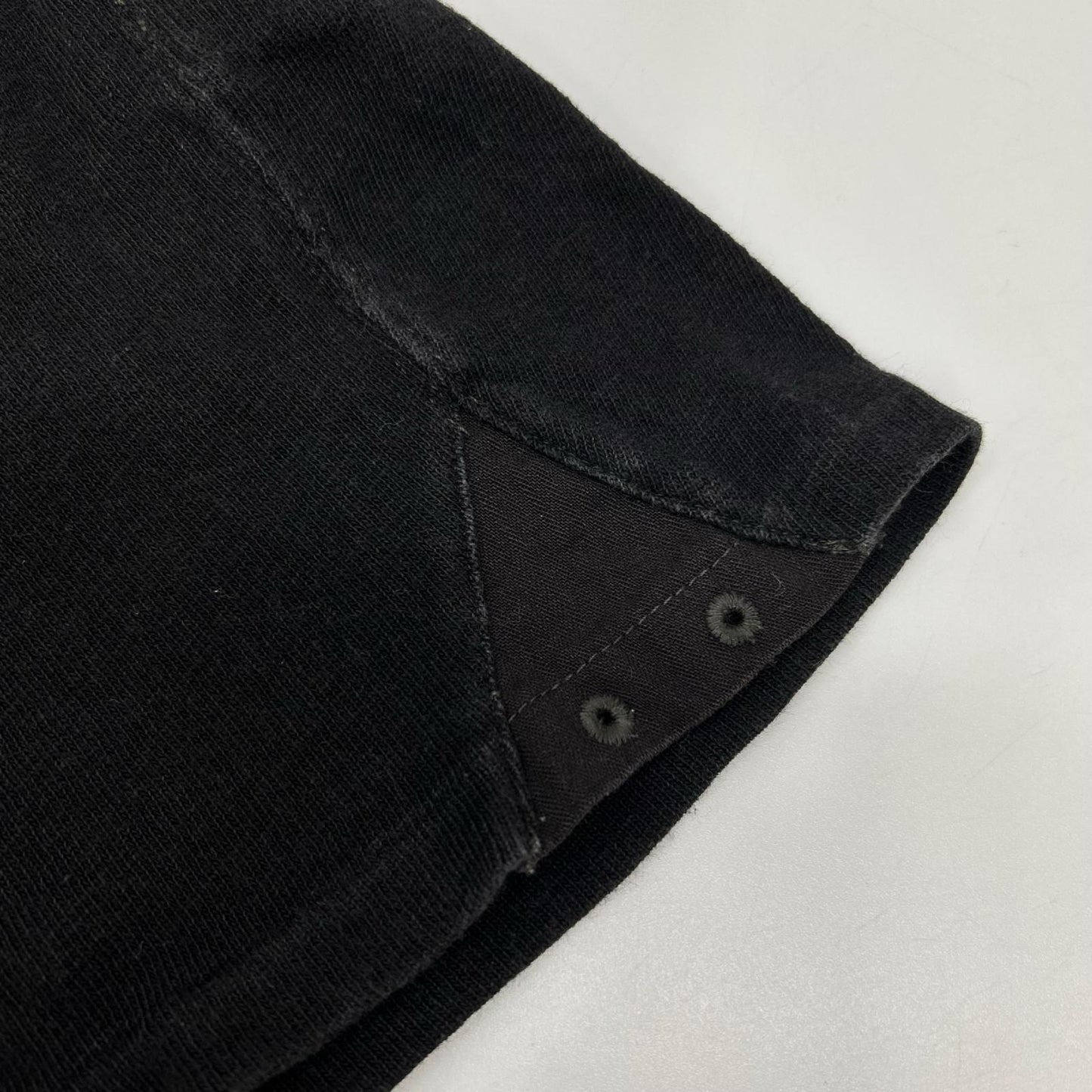 RRL Charcoal Elbow Patch Henley Top Size XS