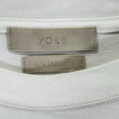 YOAK White Black Photogram Printed T-Shirt Size 3