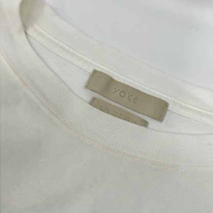 YOAK White Black Photogram Printed T-Shirt Size 3