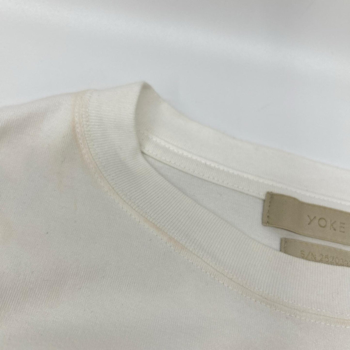 YOAK White Black Photogram Printed T-Shirt Size 3