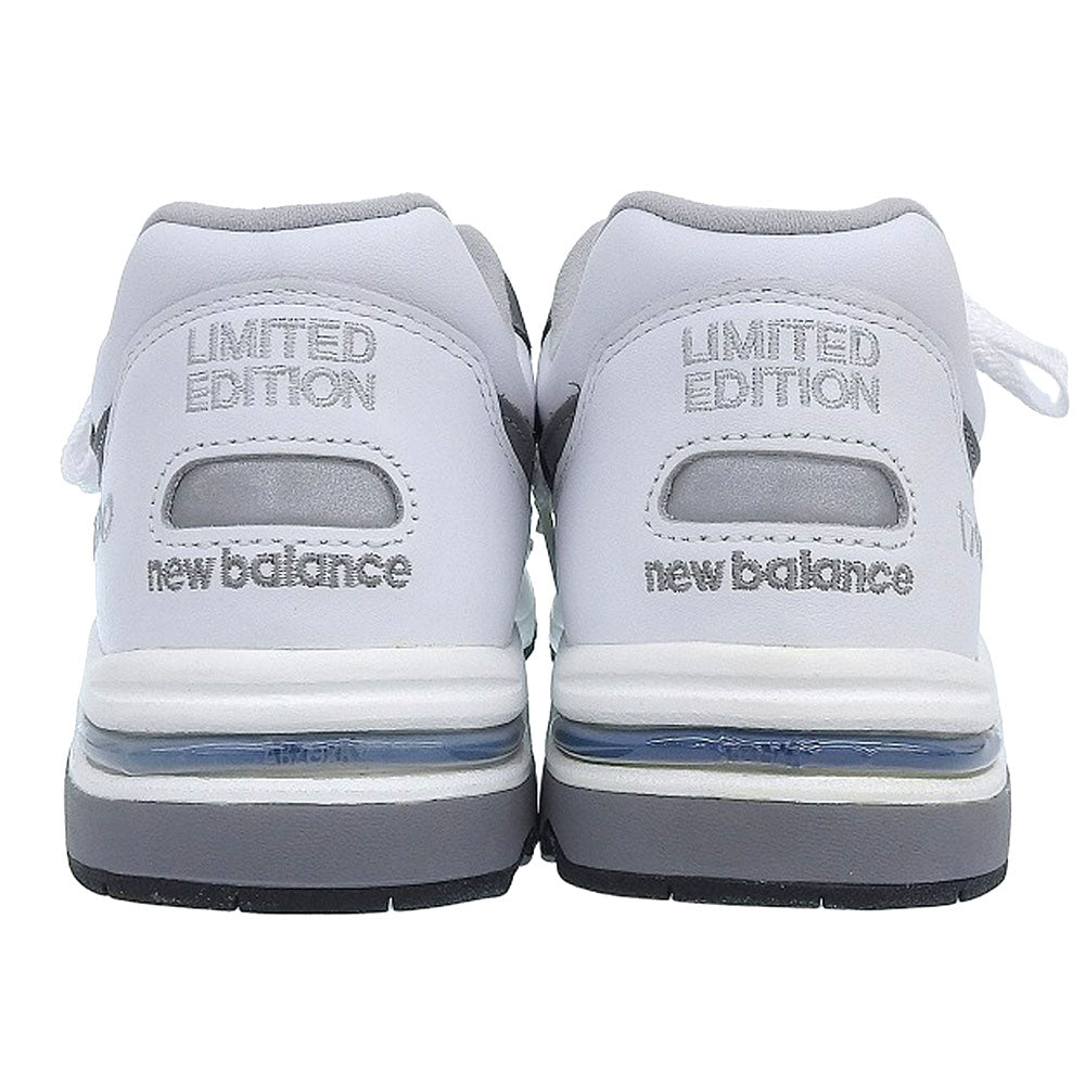 NEW BALANCE 1700 Leather Low-Cut Sneakers White Size 9.5(US)