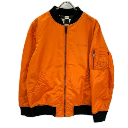 Supreme 16SS Orange Checkered Bomber Jacket