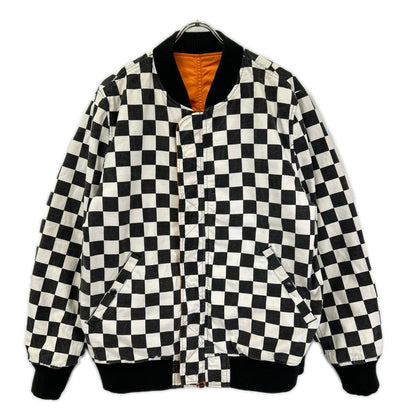 Supreme 16SS Orange Checkered Bomber Jacket