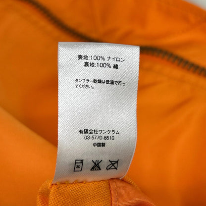 Supreme 16SS Orange Checkered Bomber Jacket