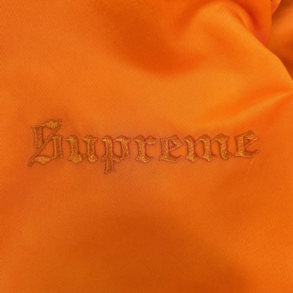 Supreme 16SS Orange Checkered Bomber Jacket