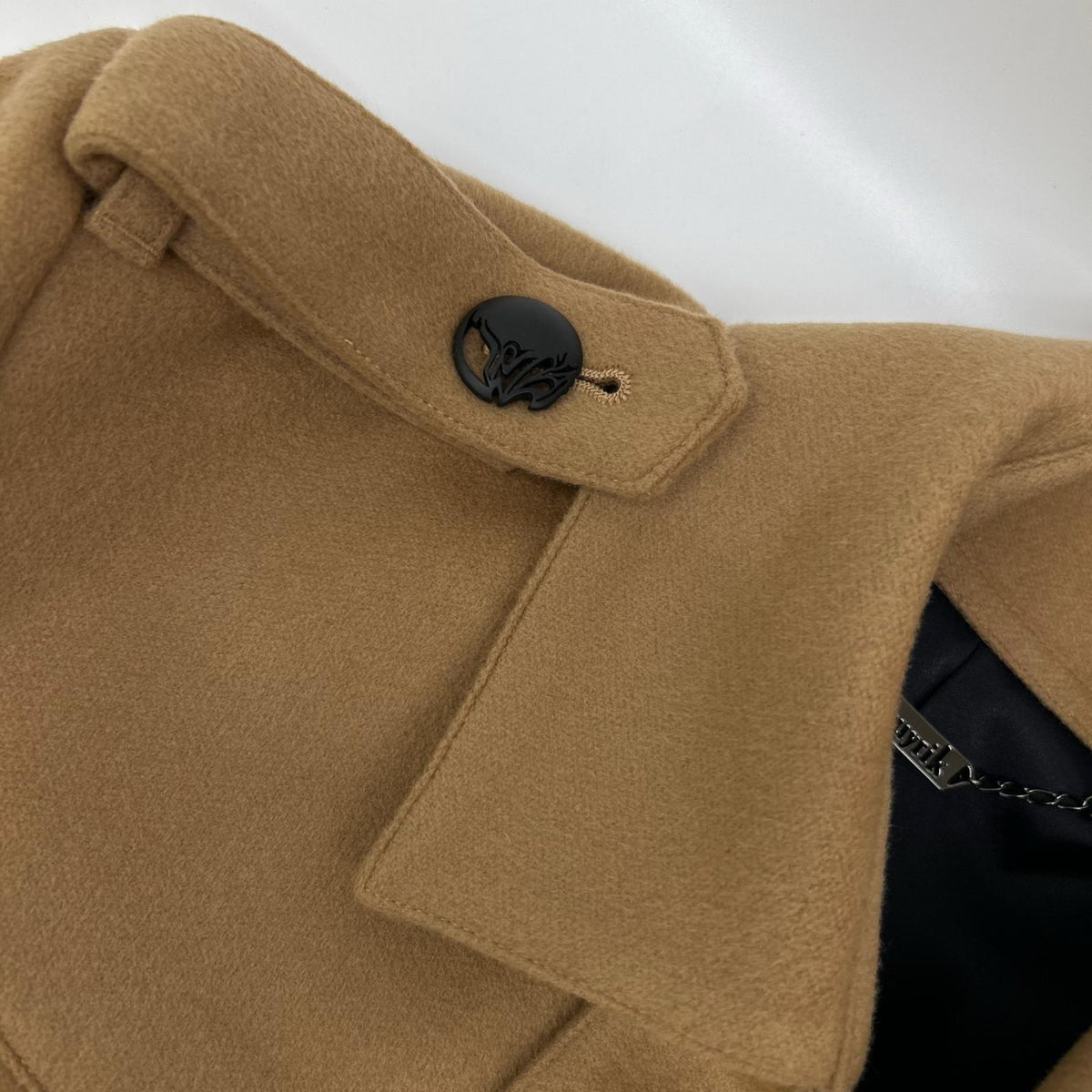 kiryuyrik 24AW Cashmere Beaver Safari Jacket Brown Size S