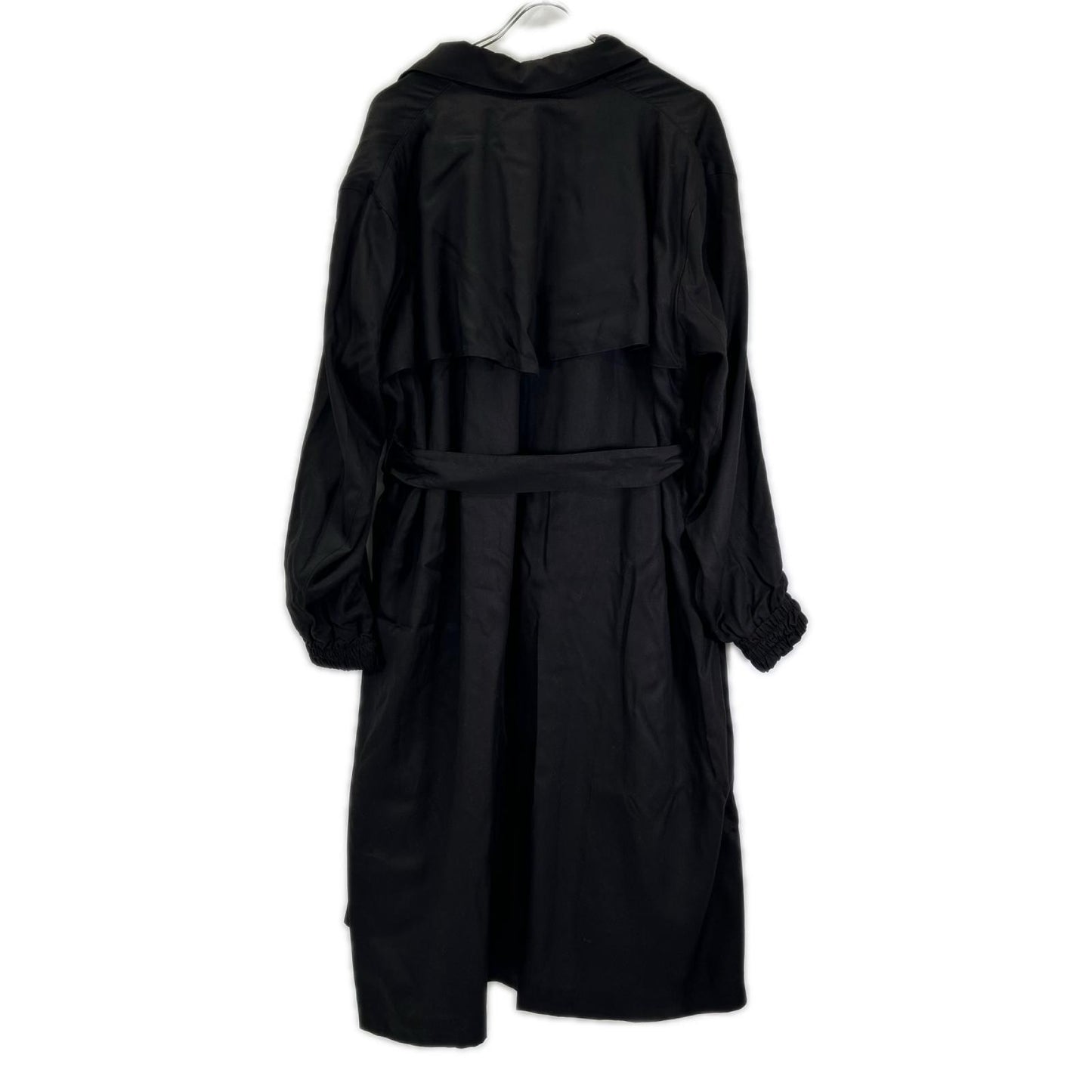 kiryuyrik 24SS Black Drape Over Coat Size S