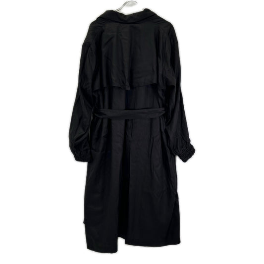 kiryuyrik 24SS Black Drape Over Coat Size S