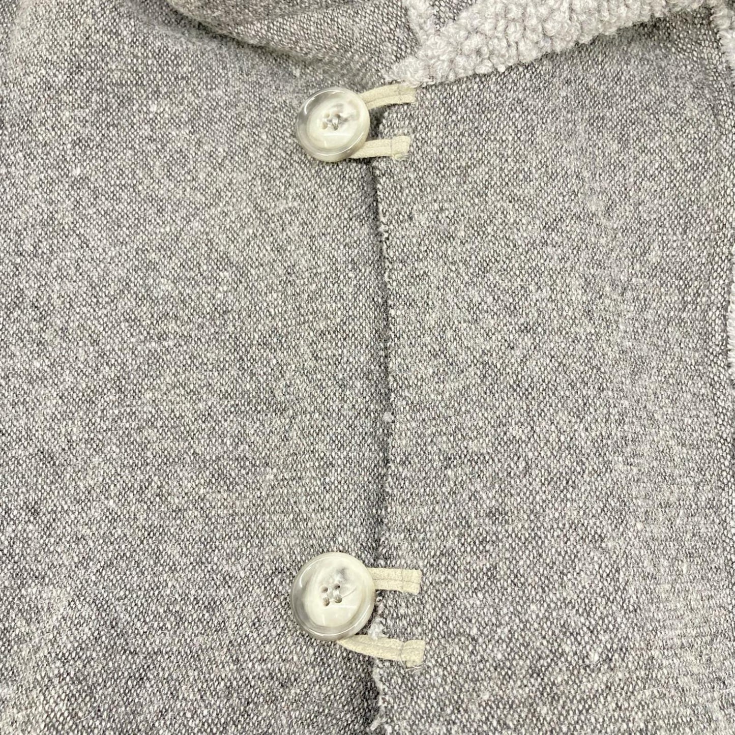 RESOUND CLOTHING Gray Boa Hoodie Coat