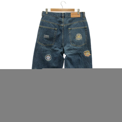 LFYT LS231101 Indigo ALL OVER EMBLEM Denim Size 32