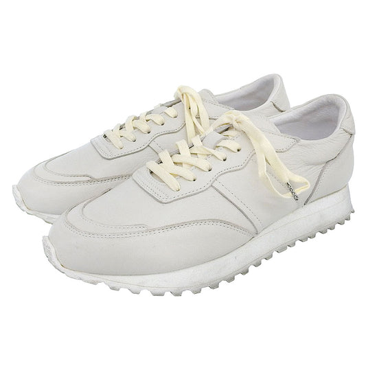 YOAK KELLY CA Leather Low-cut Sneakers Off-White Size EU 40
