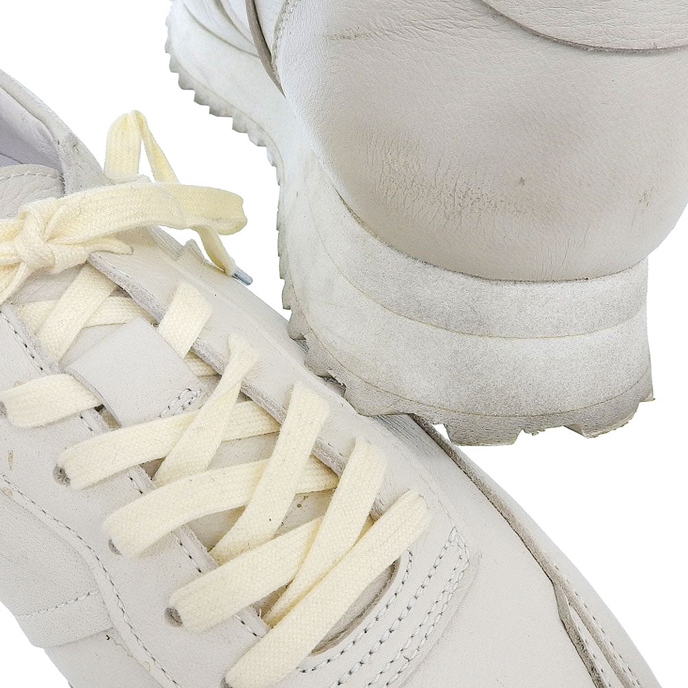 YOAK KELLY CA Leather Low-cut Sneakers Off-White Size EU 40