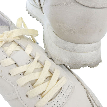 YOAK KELLY CA Leather Low-cut Sneakers Off-White Size EU 40