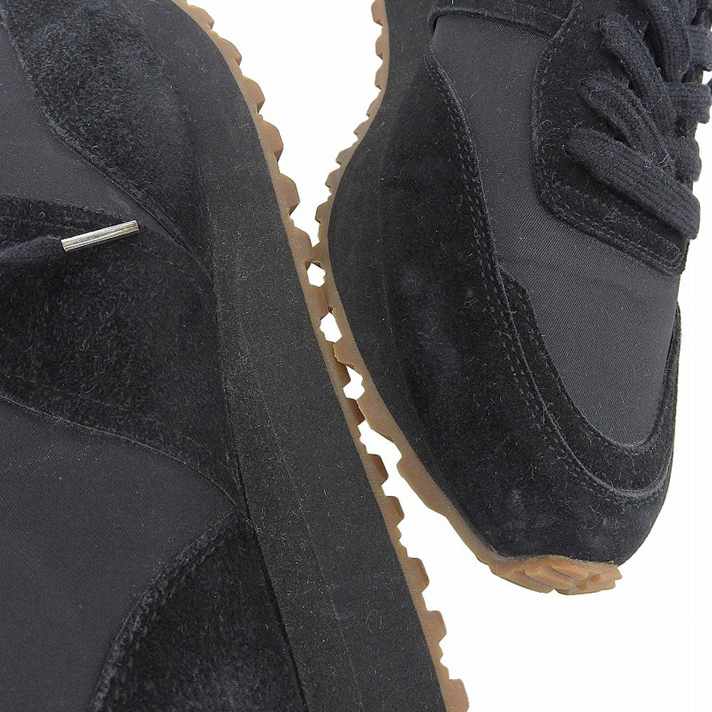 YOAK Kelly CA Leather Low-Top Sneakers Black Size EU 40